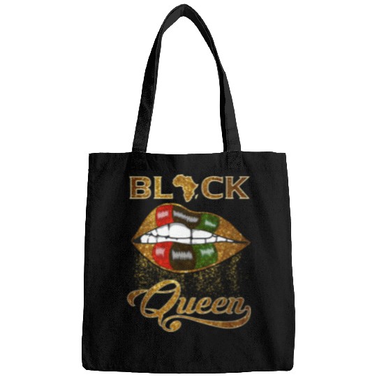 black queen lips africa black history women Bags