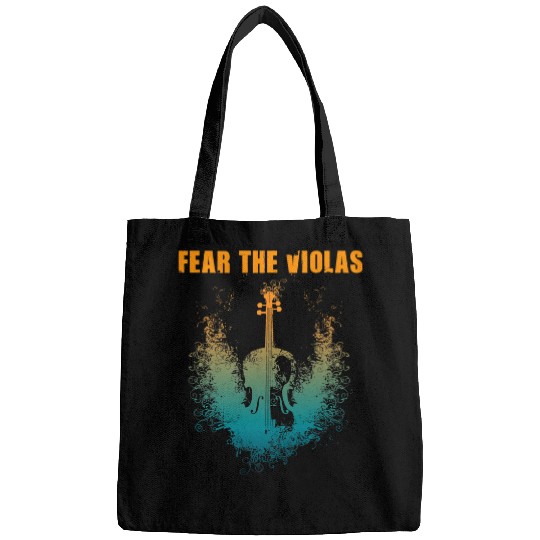 Funny Violin Fear The Violas Viola Player Jazz Music Orchestra Bags