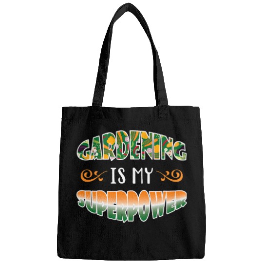 Gardening Is My Superpower Vegetable Gardener Bags