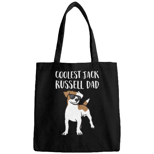 Jack Russell Pet Coolest Jack Russel Dad Bags