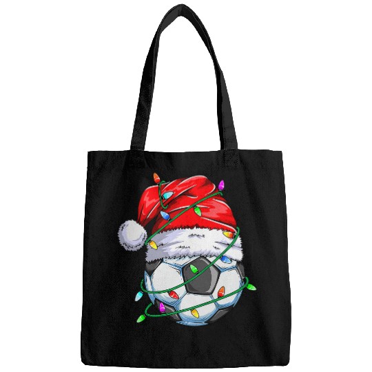 Sport Soccer Christmas Soccer Ball Team Santa Sports xmass Men Boys Kids Bags