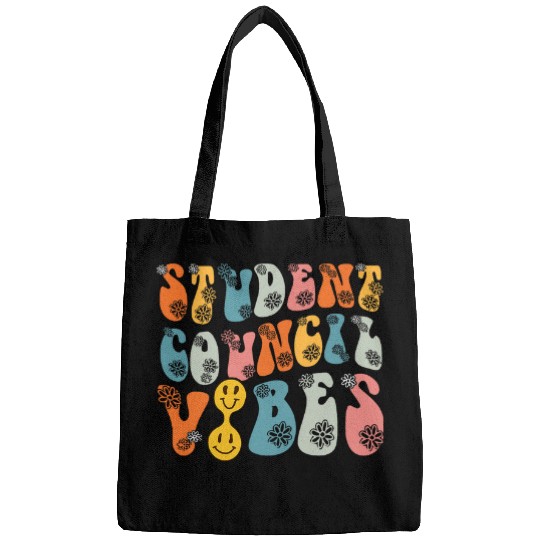 Groovy Student Council Vibes School Student Teacher 2 Bags