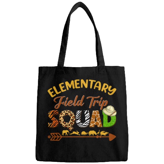 Elementary Students School Zoo Field Trip Squad Matching Bags
