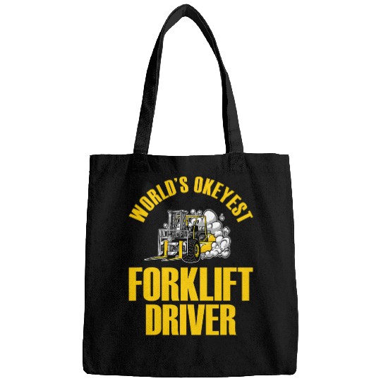 Forklift Driver Forklifter Moving Forklift Operator Bags