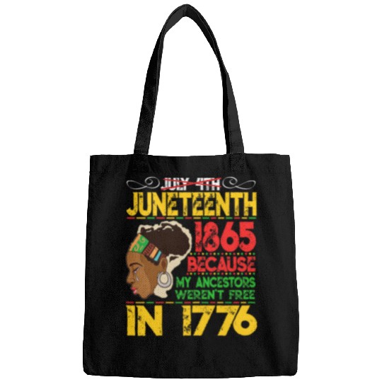 Black Queen African Americans Juneteenth 2 Bags