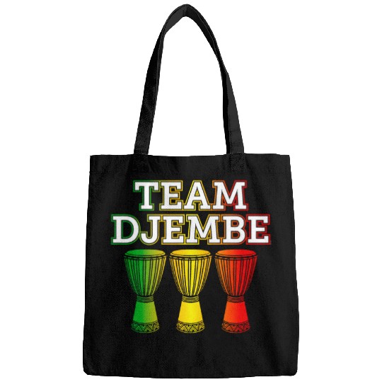 Funny Drummer Team Djembe A Funny Joke for Djembe Drummer of African Drums Bags