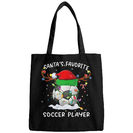 Sport Soccer christmas soccer team santa sports design men boys Bags