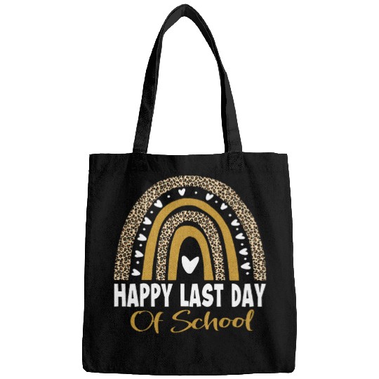 Happy Last Day of School Teacher Student Graduation Rainbow 35 Bags