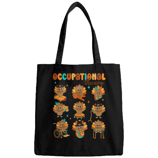 Cute Turkey Occupational Therapy OT Therapist Thanksgiving Bags