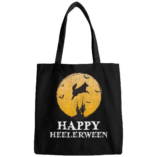 Heeler Pet Happy Heelerween Blue Heeler Halloween Costume Heeler Dog 2 Bags