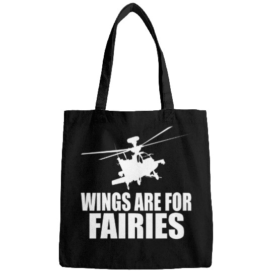 Funny Retro Wartime Helicopters chopper enthusiasts Fans 7 Bags