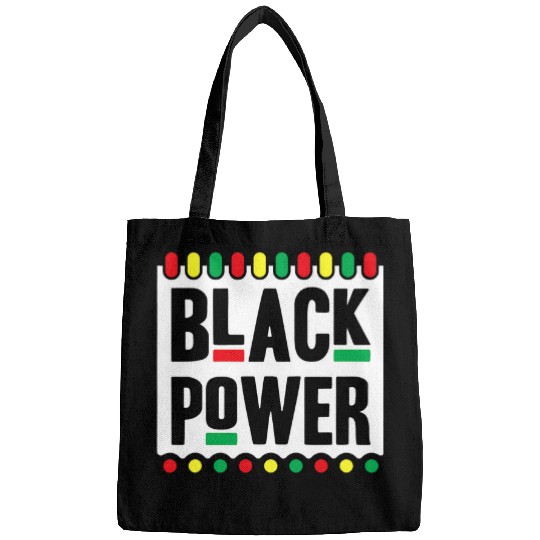 Black Power Black History Month Bags