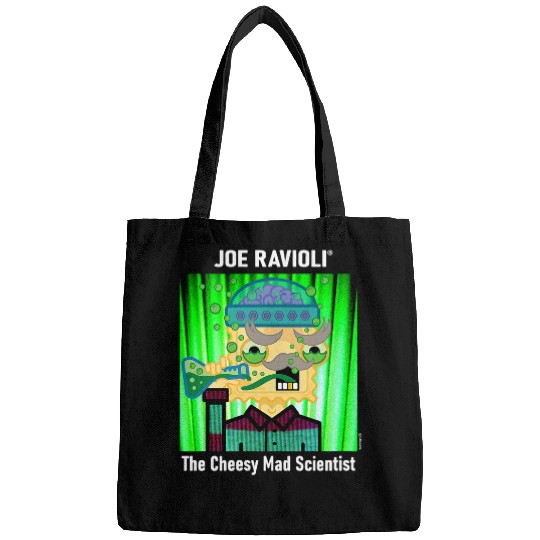 Funny Violin Joe Ravioli The Cheesy Mad Scientist Bags
