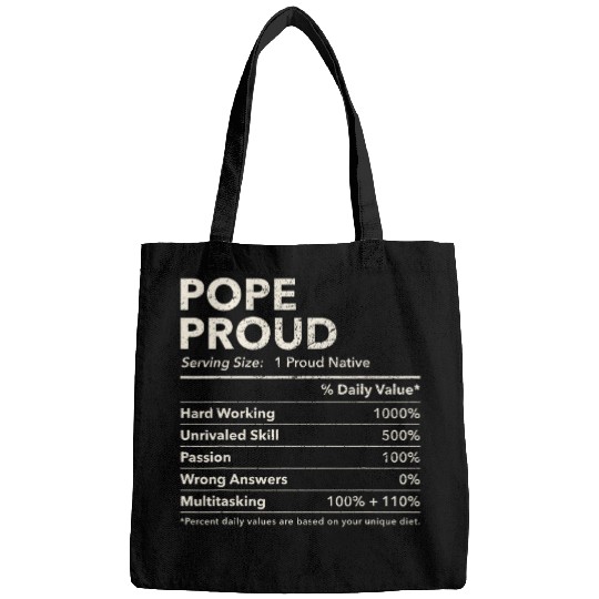 Pope Kentucky Proud Nutrition Facts Bags