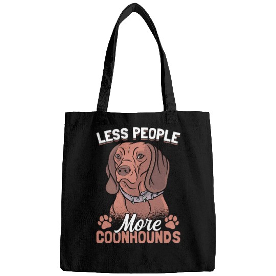 Coonhound Pet Less People More Bags