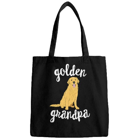 Golden Retriever Pet Grandpa Pawpa Dog Grandparents Grand Paw 3 Bags