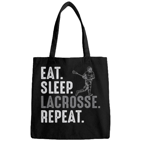 Sport Lacrosse Eat Sleep Lacrosse Repeat Bags