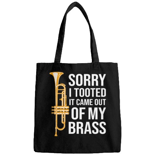 Funny Trumpet Sorry I Tooted It Came Out Of My Brass Funny Trumpet Music 8 Bags