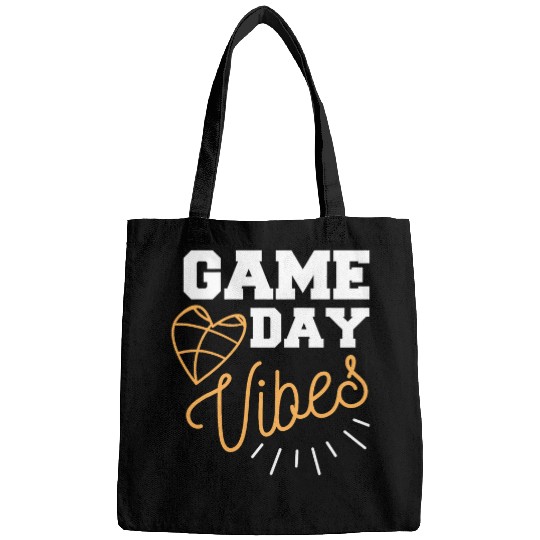 Sport Basketball Game Day Vibes Basketball Baller Coachs Sports Player Bags