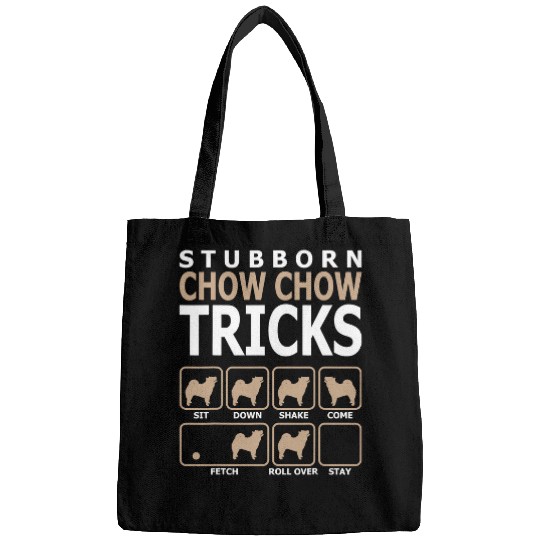 Chow Chow Pet Stubborn Chow Chow Tricks Bags