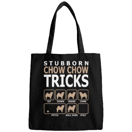 Chow Chow Pet Stubborn Chow Chow Tricks Bags