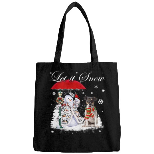 Jack Russell Pet Santa Dog Christmas Snowman xmass Pajama 392 Bags