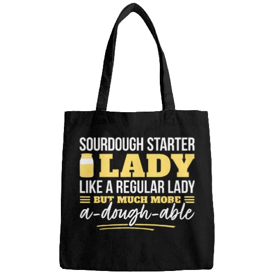 Sourdough Bread Baking Woman I Mother Hobby Bread Baker Bags