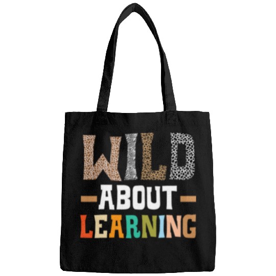 Wild About Learning Teacher Student Back to School 1 Bags
