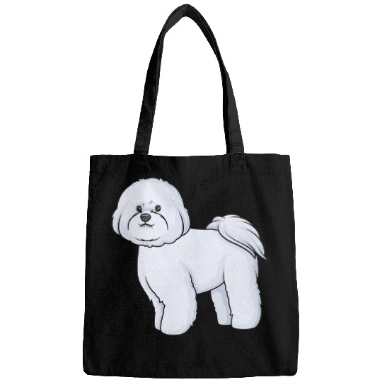 Bichon Pet Frise Dogs Proud Bichon Frise Funny Cute Bags