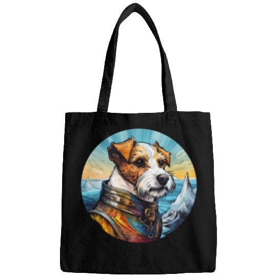 Jack Russell Pet Viking Funny Dog Medieval 3 Bags