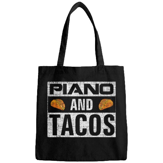 Funny Piano Vintage Piano and Tacos Funny Orchestra Player Gift Bags