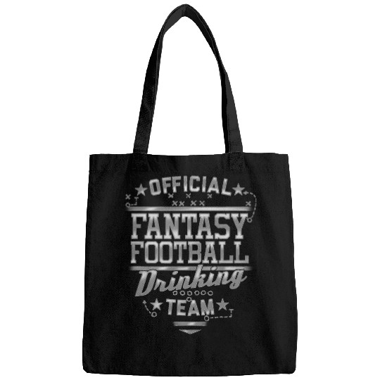Sport American Football Trendy Fantasy Football Drinking Team Logo Bags