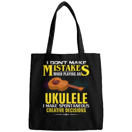 Funny Ukulele I Dont Make Mistakes Ukulele Funny Music Orchestra Gift Bags