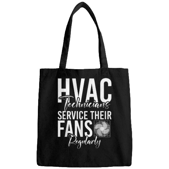 HVAC Technicians Service Their Fans Regularly Repairman Bags