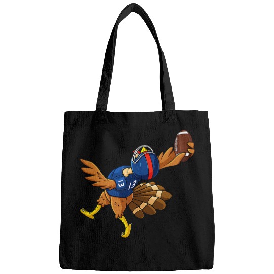 Sport American Football Thanksgiving Turkey Jr. Wide Receiver Catching Football Bags