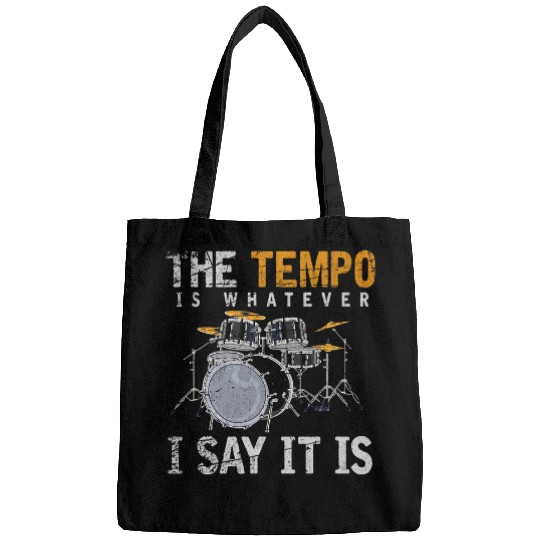 Funny Drummer Set Rock Music Drummer Percussion Tempo Drums Bags
