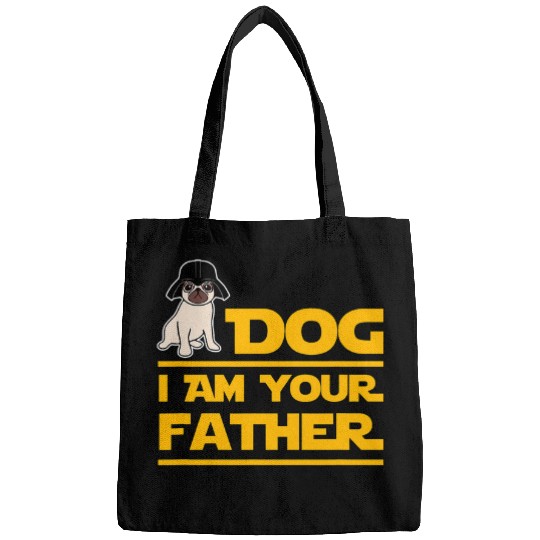 Pug Pet DOG I Am Your Father Pug Dog Lover Scifi Nerd Bags