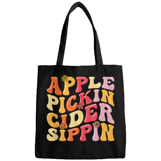 Apple Cider Fruit Picker Harvest Season Funny Apple Picking Bags