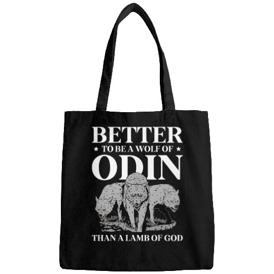 Coyote Mammal Better To Be A wolfs Odin Than A Lamb Of God Viking 21 Bags