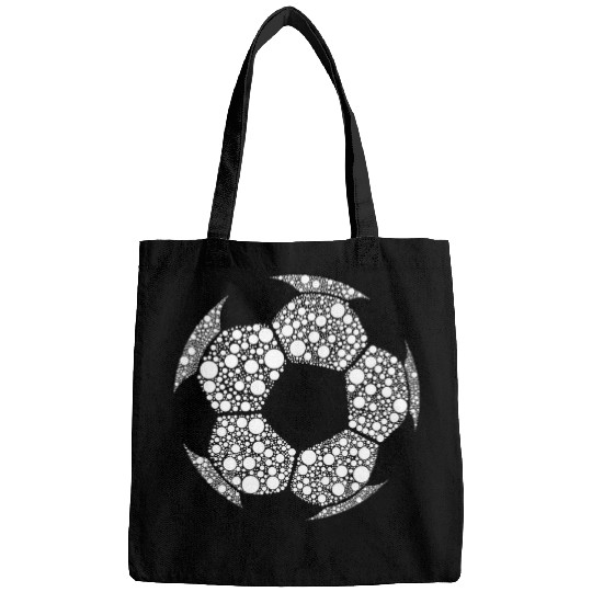 Sport Soccer Funny Polka Dot Soccer Lover Player International Dot Day Bags