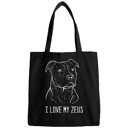 Pitbull Pet Terrier Zeus Dog Owner Bags