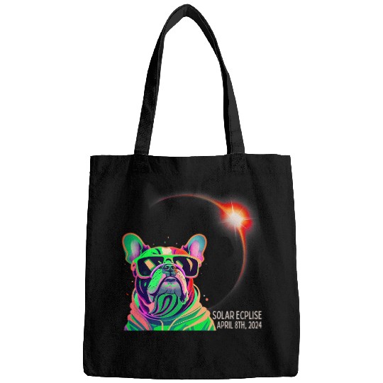 French Bulldog Pet America 2024 Solar Eclipse Accessories Bags