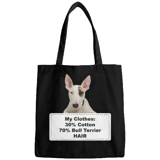 Bull Terrier Pet Funny Shedding Dog Bags