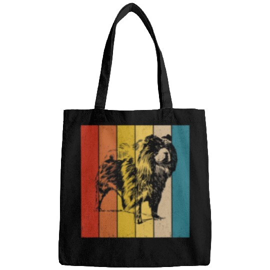 Chow Chow Pet Retro Vintage Men Women Bags