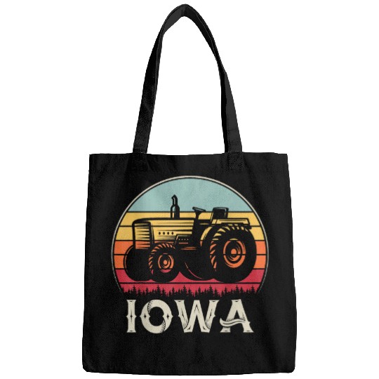 Iowa vintages Tractor Farmer Gifts Bags