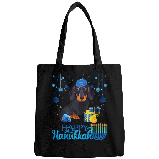 Dachshund Pet Hanukkah Chanukah Menorah Christmas 350 Bags