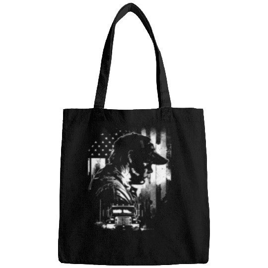Funny trucker American Big Rigs Diesel Truck Driver 50 Bags