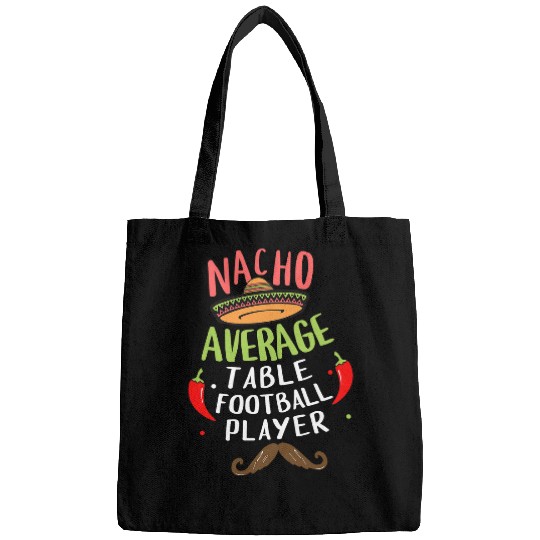 Sport Foosball Nacho Average Table Football Player Cinco De Mayo Fiesta Bags