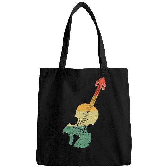 Funny Violin vintages Violin Violinist Classical Music Musician Orchestra 2 Bags