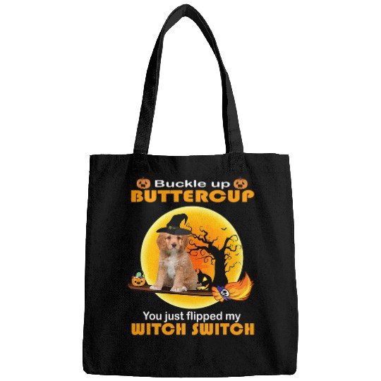 Cavapoo Pet Buckle Up Buttercup Cavapoo Dog Halloween Bags
